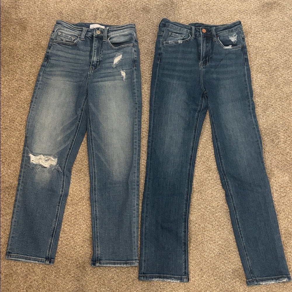 Stylish VERVET Blue Denim Jeans Set